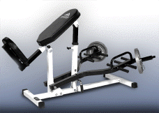 Angled Back Machine,yukon fitness, home gyms, free wight equipment, yukon gyms, fitness equipment